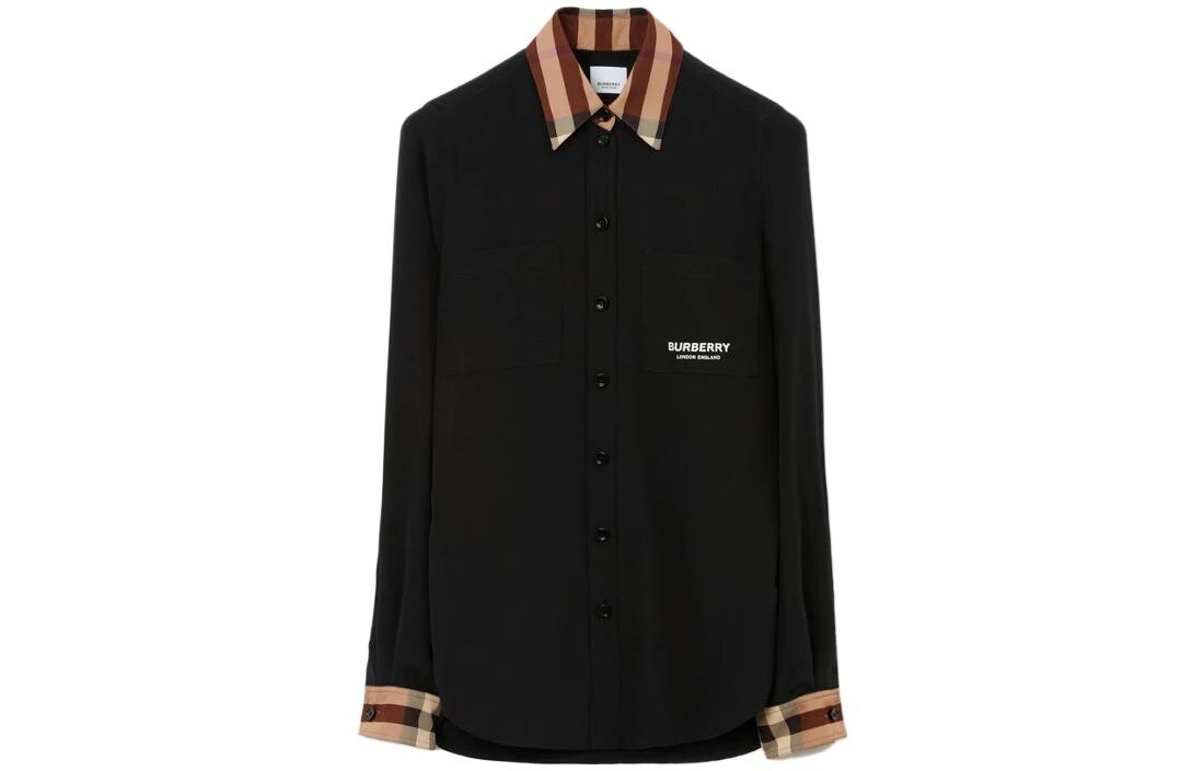 

Женская рубашка Burberry, цвет Black