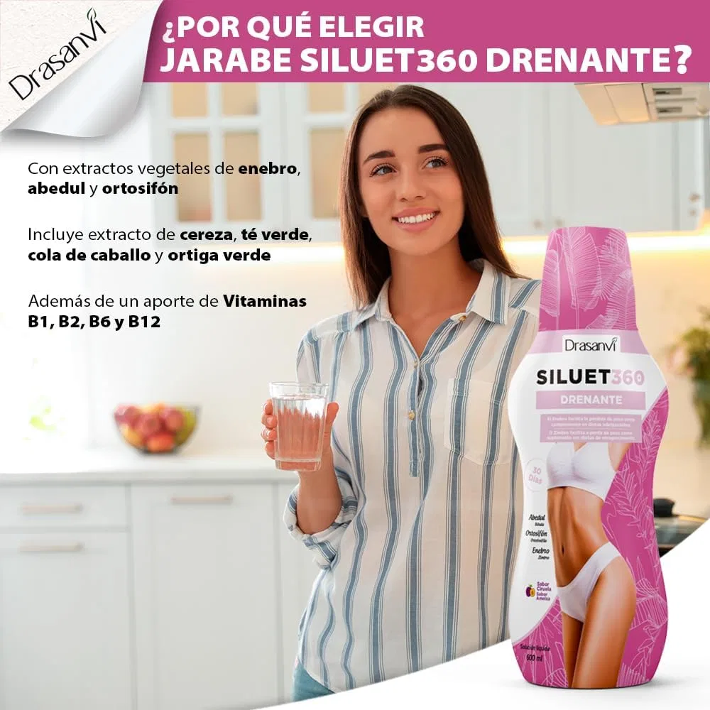 Средство для рук Drasanvi Siluet 360 Drenante Mandarina, 600 мл — фото 3