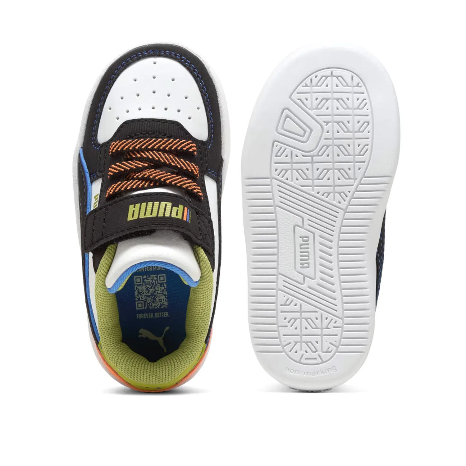 Детские кроссовки с ретро-дизайном Puma Caven 2.0 Starblitz AC+ Inf, Bunt — фото 2