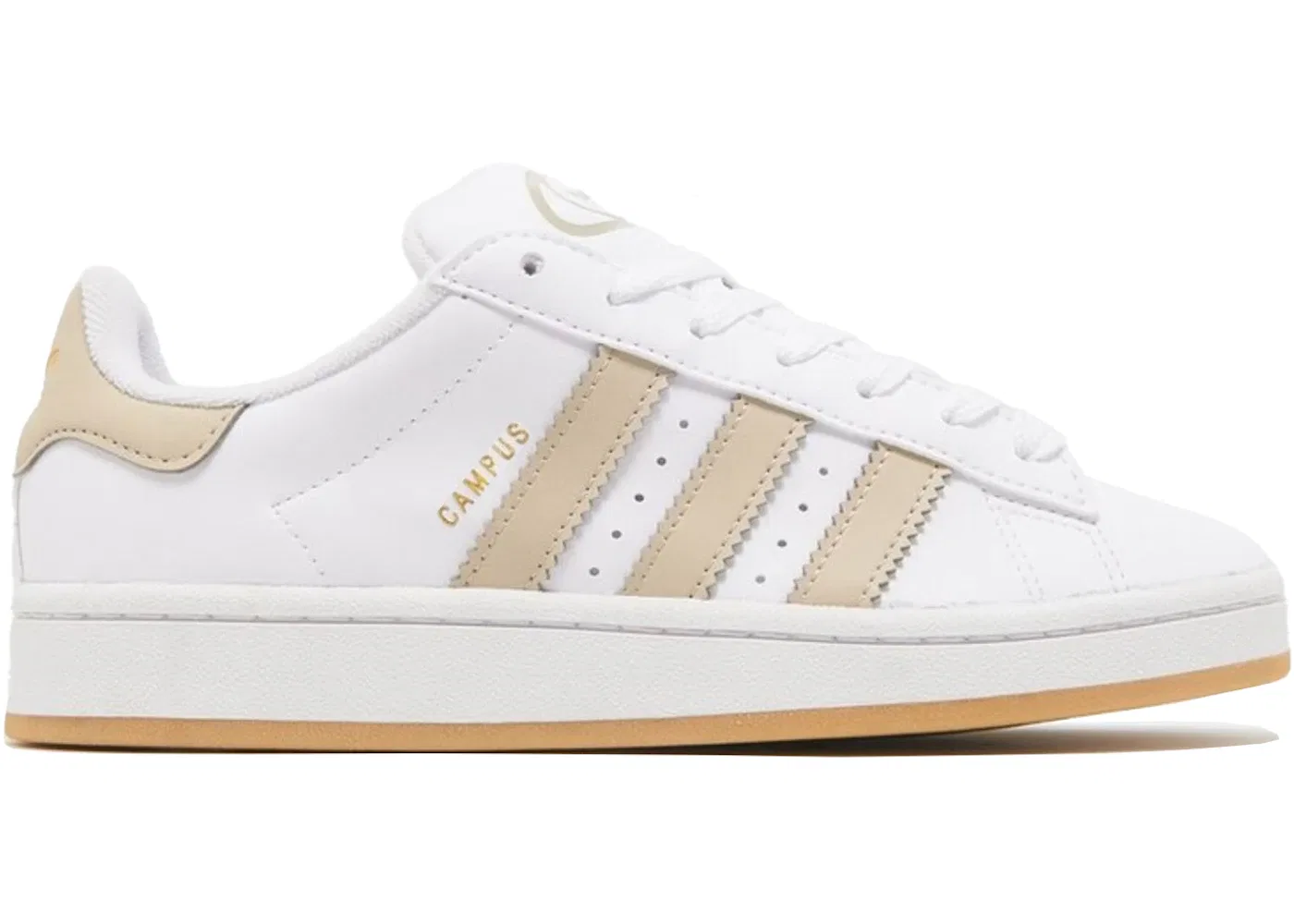 Детские кроссовки Lifestyle Adidas Campus 00s, Footwear White Wonder Beige Gum 3