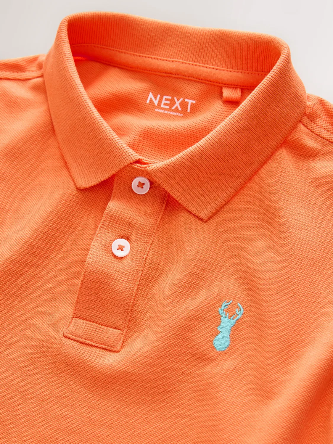 Поло Next Stag Orange, оранжевый — фото 3