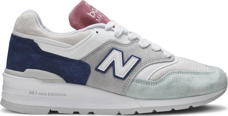 

Кроссовки New Balance 997 Made in USA 'Pastel', серый, Серый;черный, Кроссовки New Balance 997 Made in USA 'Pastel', серый