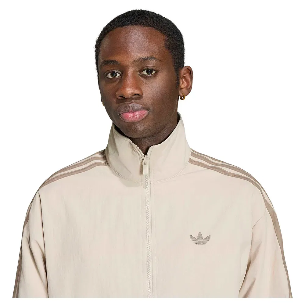 Толстовка на молнии Firebird Woven Adidas Originals, бежевый — фото 4
