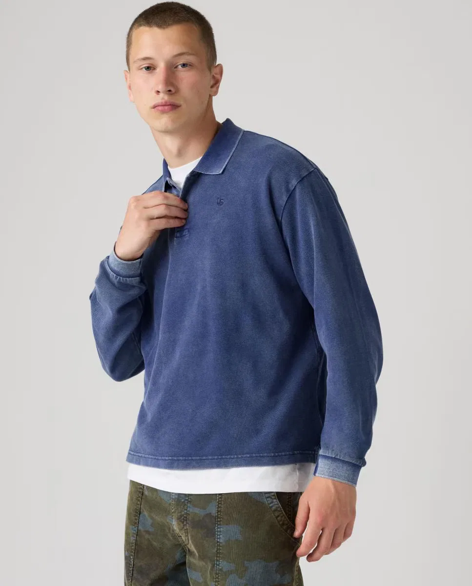Рубашка с длинным рукавом, Polo, Levi's, синий — фото 3
