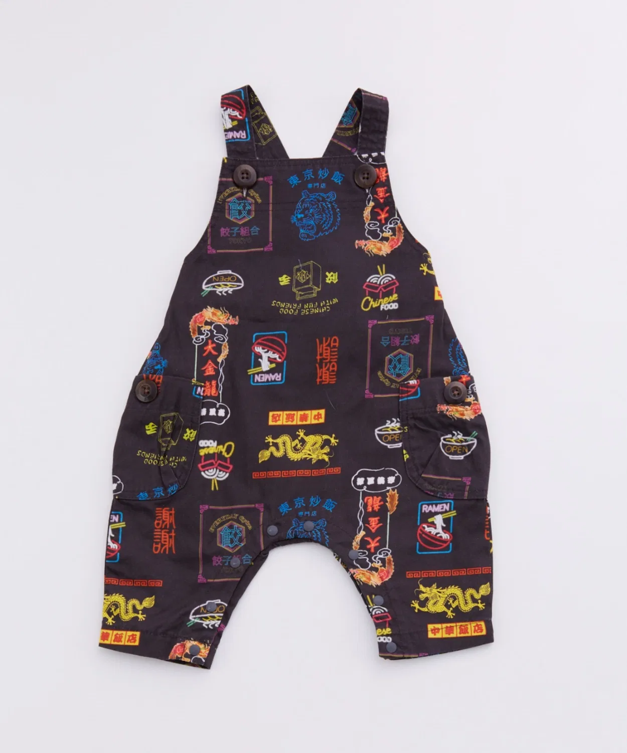 Детский сарафан из хлопка San Francisco City Baby Ocean&Ground, Charcoal