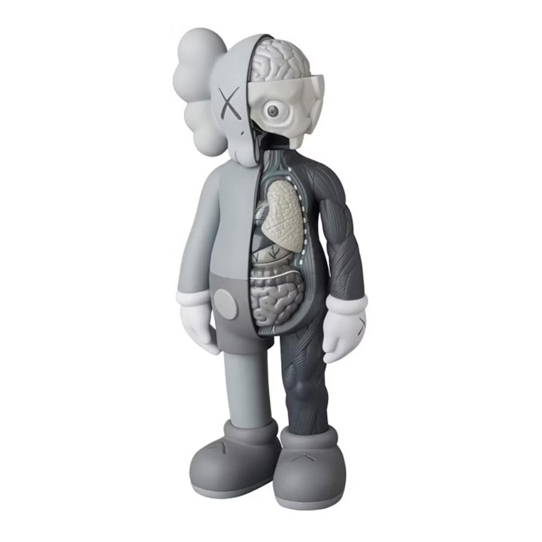 

Виниловая фигурка Kaws Companion Flayed Open Edition, серый