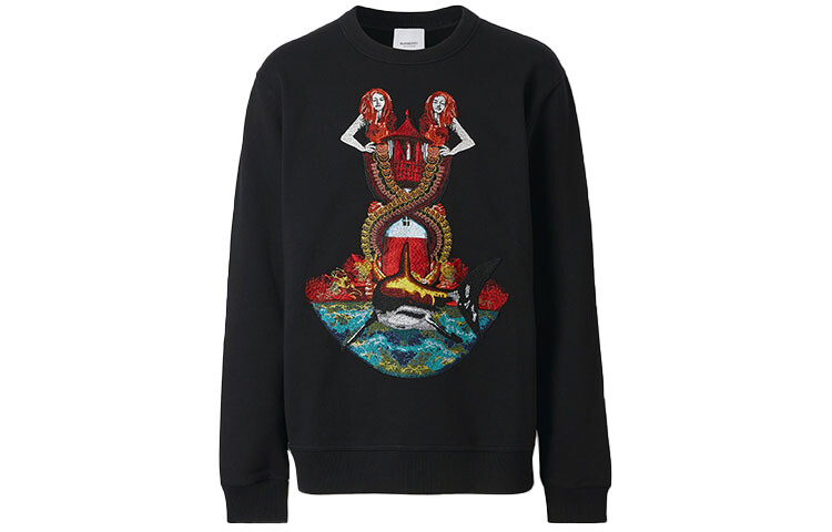 

Мужская толстовка Burberry, цвет Black