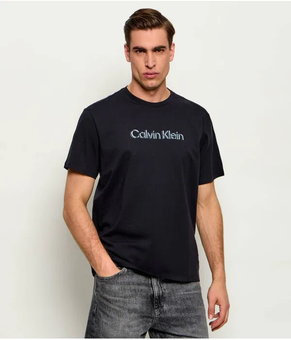 Мужская футболка 30s Calvin Klein, черный
