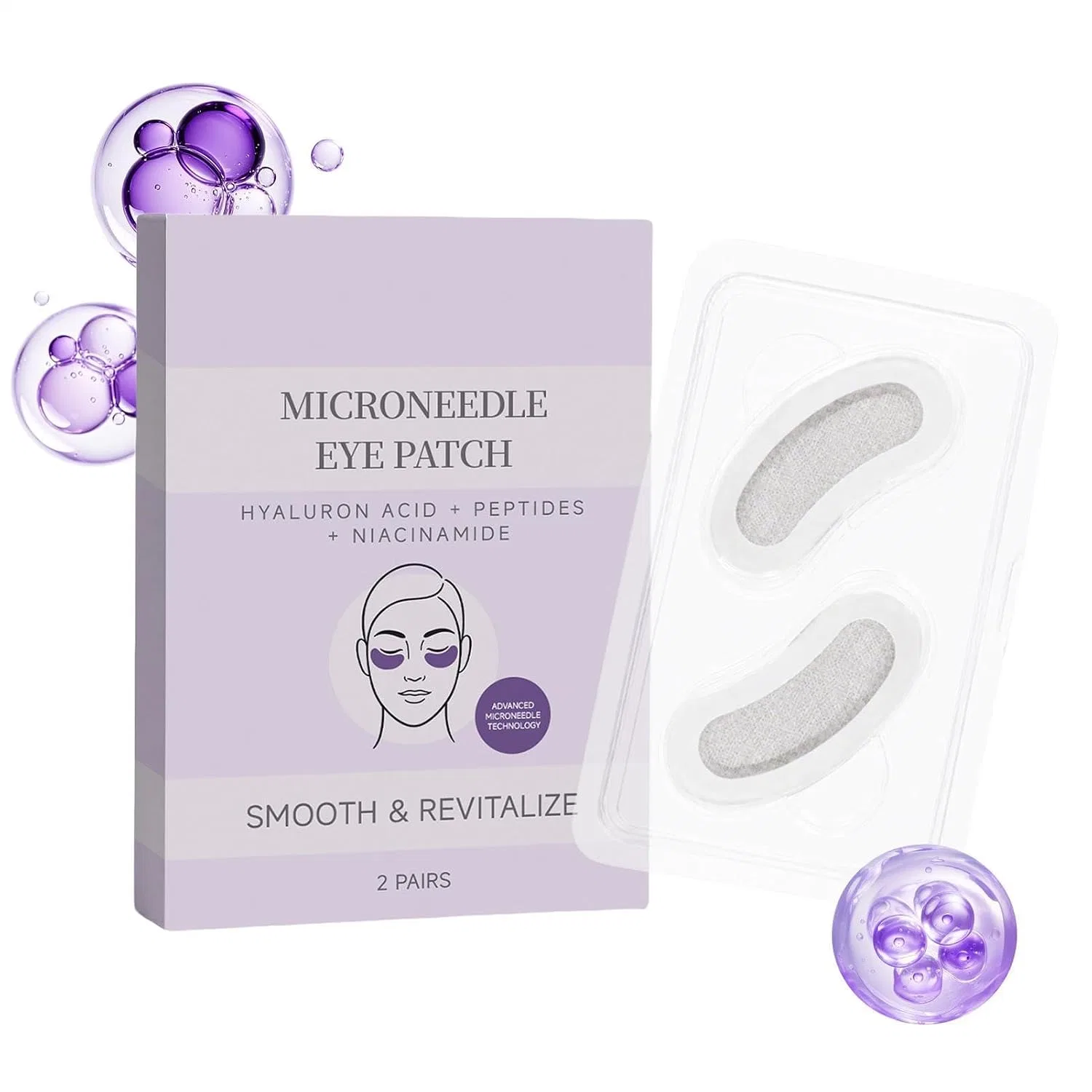 Generisch Микроигольчатые патчи для глаз, 1 шт