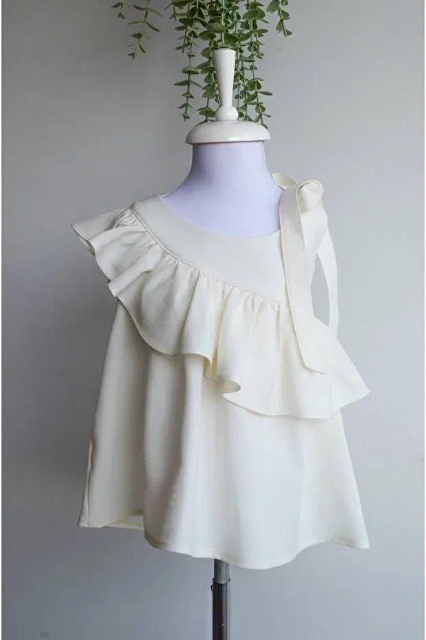 Детское платье для девочек хлопковое Put-On-Out Little Daisy, White