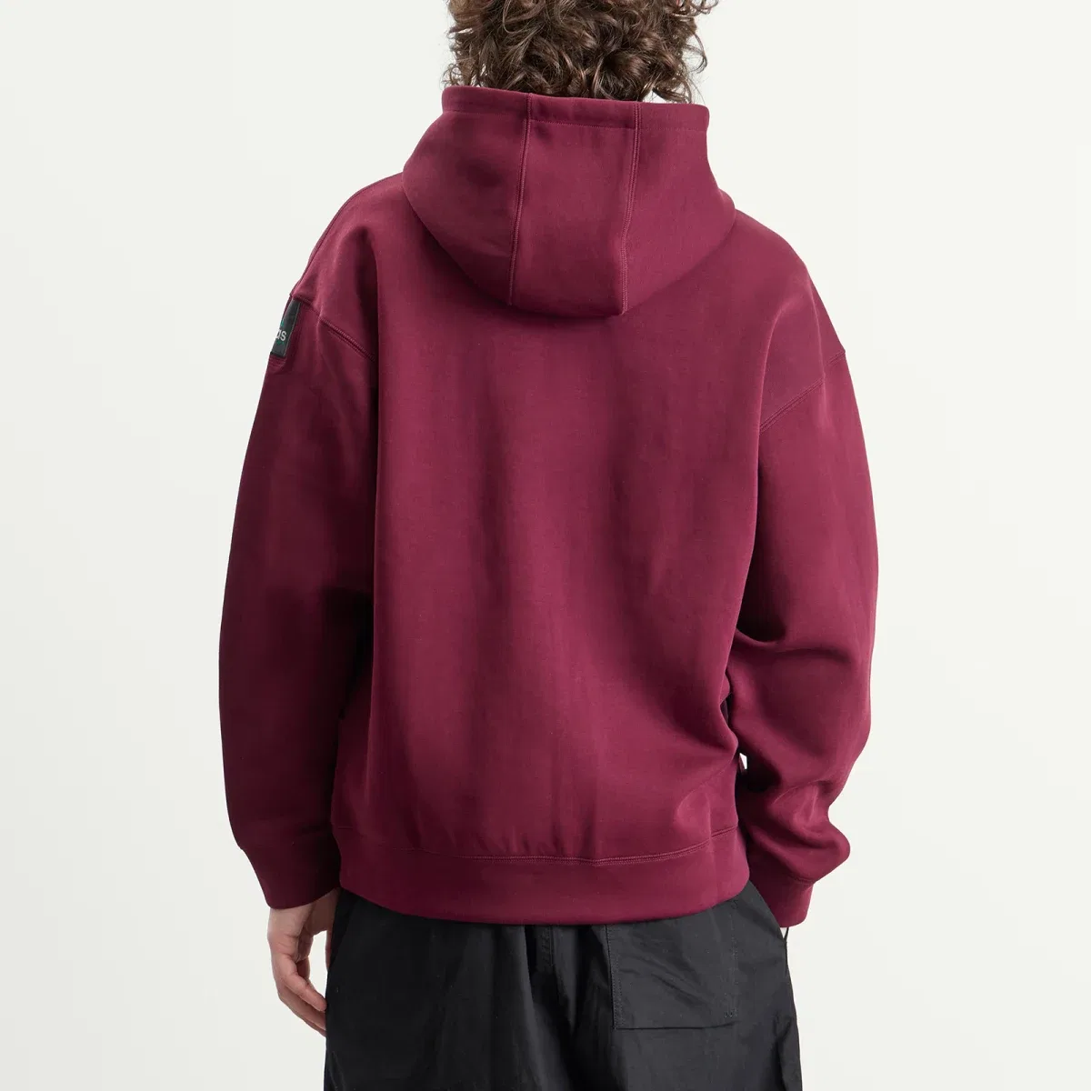Худи Eqt Hoodie Adidas, Maroon — фото 3