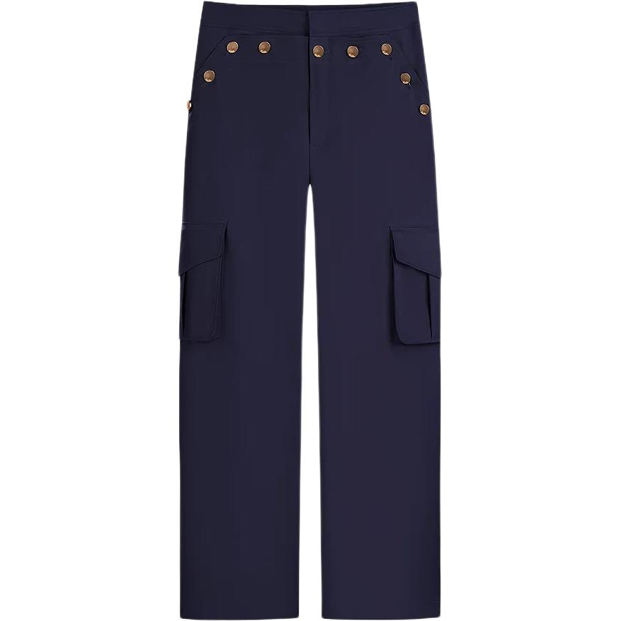 

KARL LAGERFELD / Karl Lagerfeld Jeans Брюки Casual KARL LAGERFELD SS25 женские Navy Blue