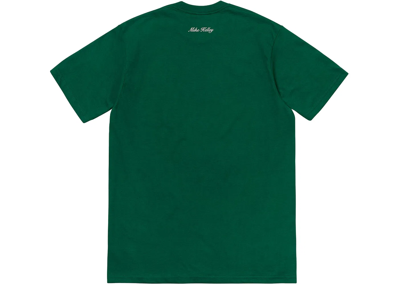 Мужская футболка с принтом Supreme Mike Kelley Hiding From Indians Tee, Dark Green — фото 2