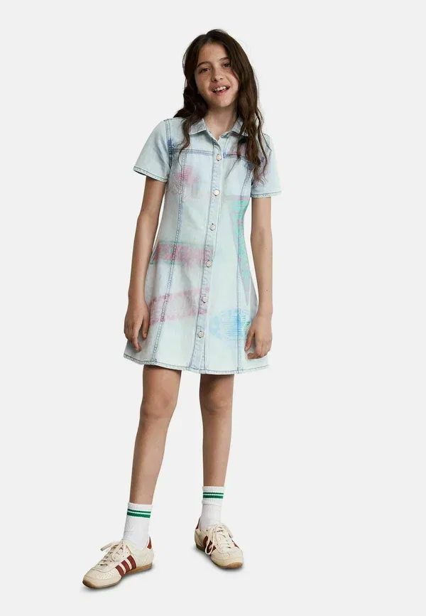 Джинсовое платье Desigual, синий