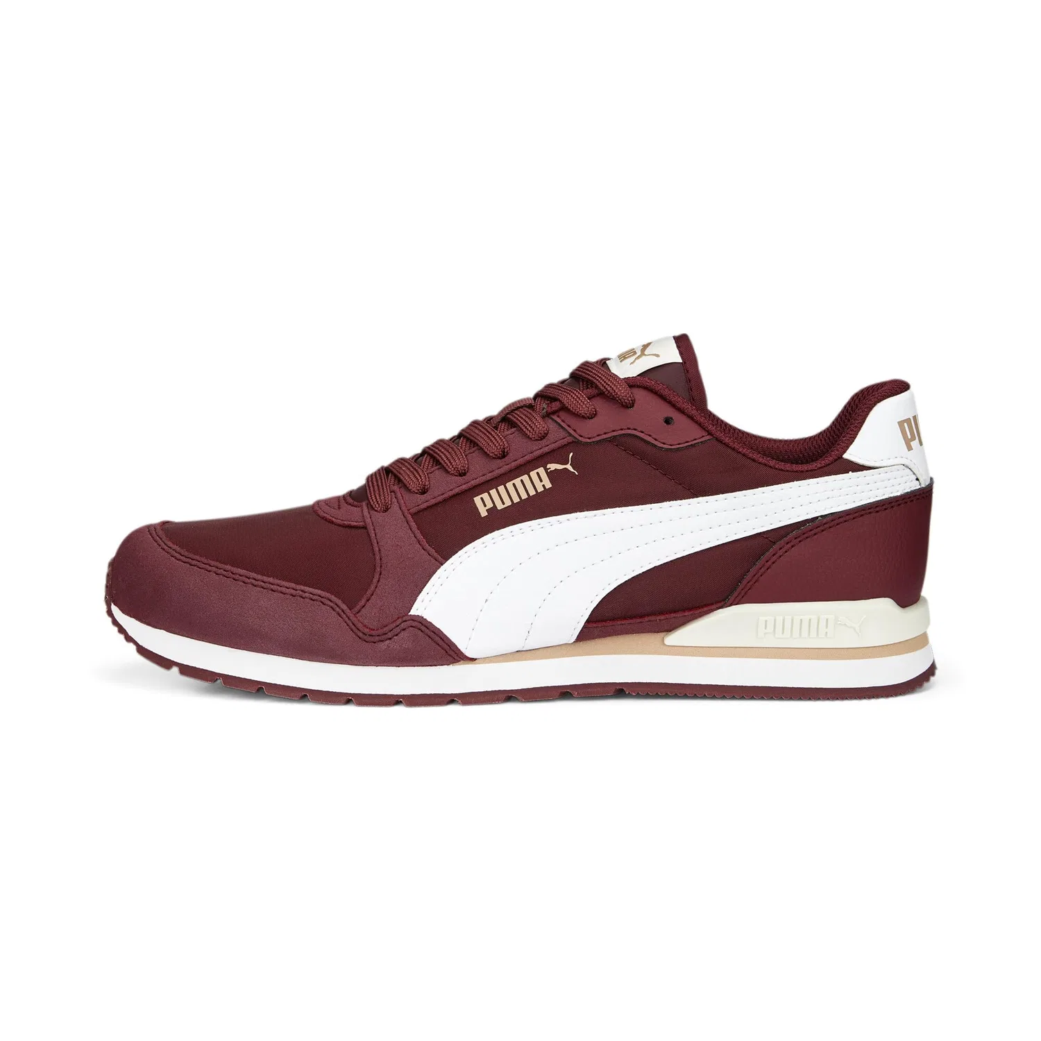 Детские кроссовки с легендарным дизайном St Runner Nl PUMA, Team Regal Red PUMA White Dusty Tan V3