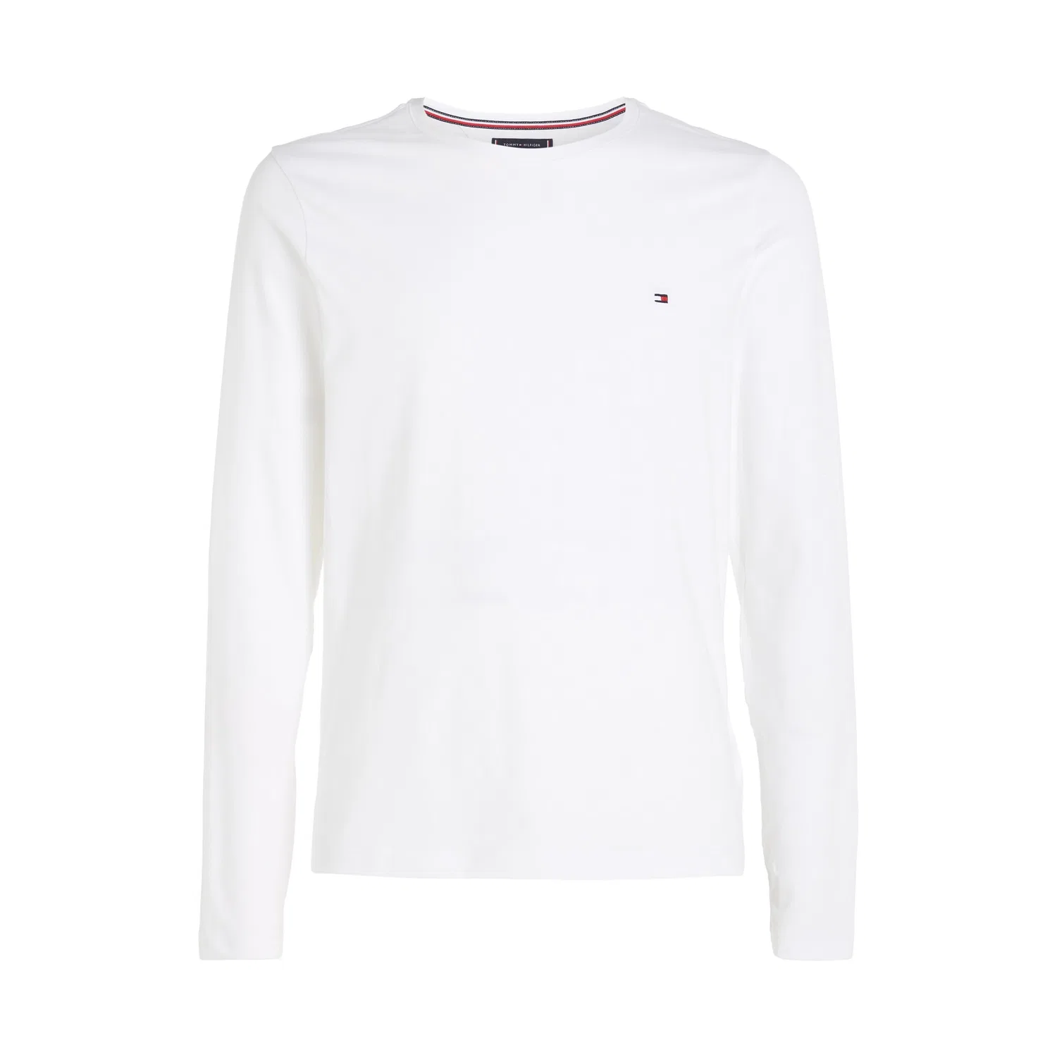 Мужская водолазка с длинным рукавом Slim Fit Tommy Hilfiger, White — фото 4