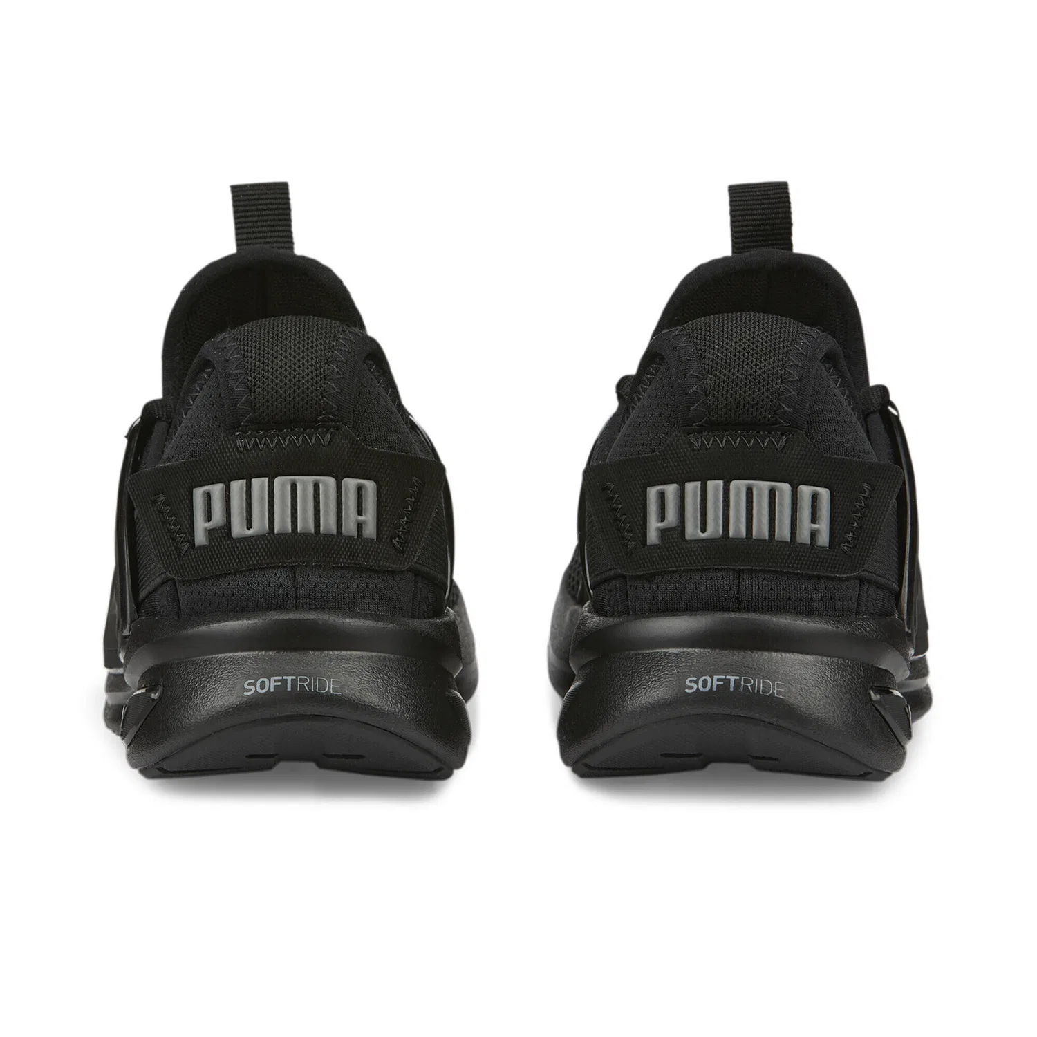 Детские кроссовки с гелевой подошвой Softride Enzo Evo Puma, Black Castlerock Gray — фото 2