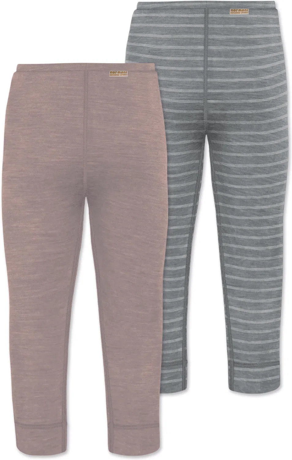 Комплект детских штанов из мериносовой шерсти Tutira Normani Outdoor Sports, розовый — фото 2