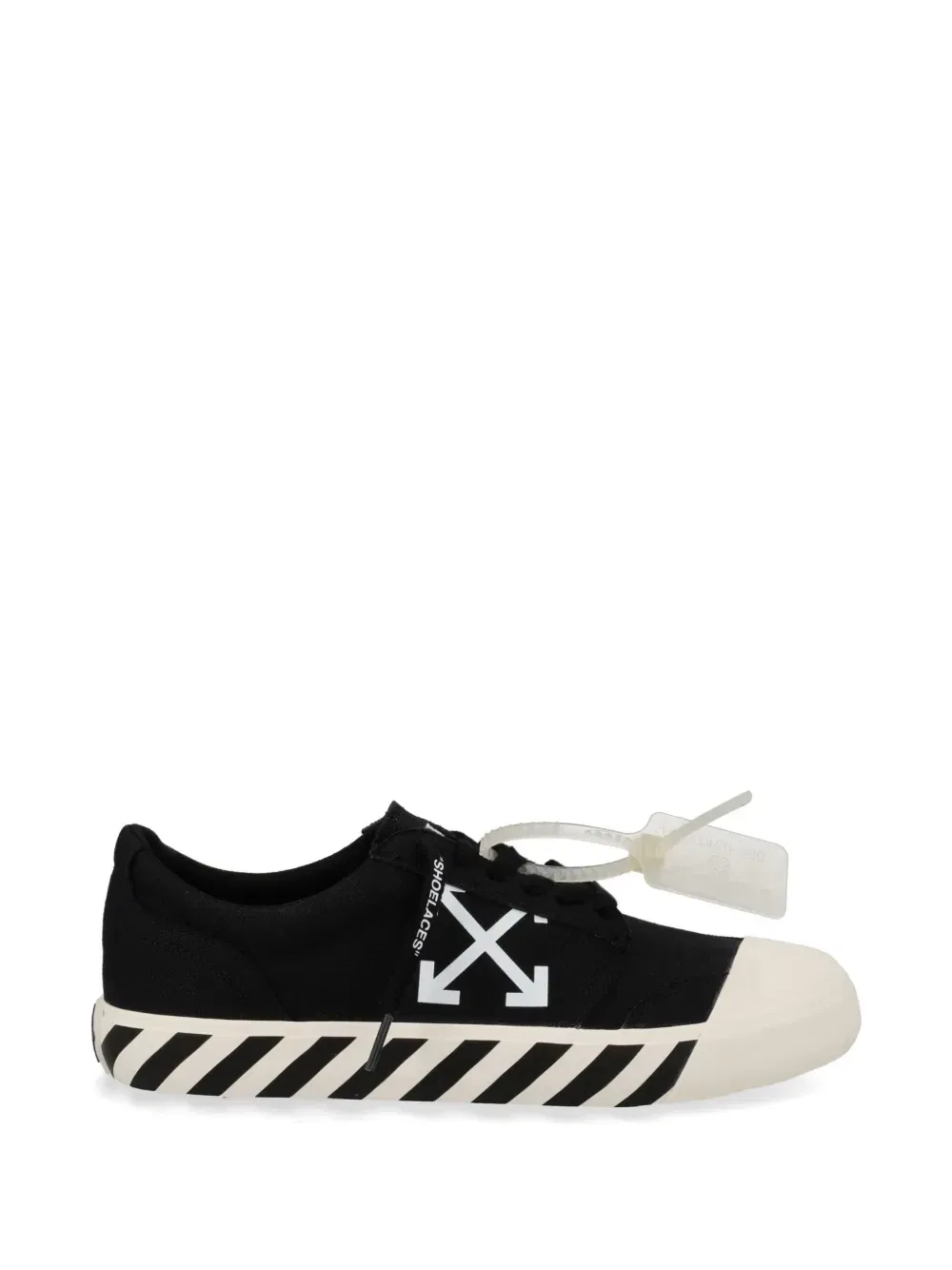 Кроссовки Arrows в полоску Diag OFF-WHITE, черный