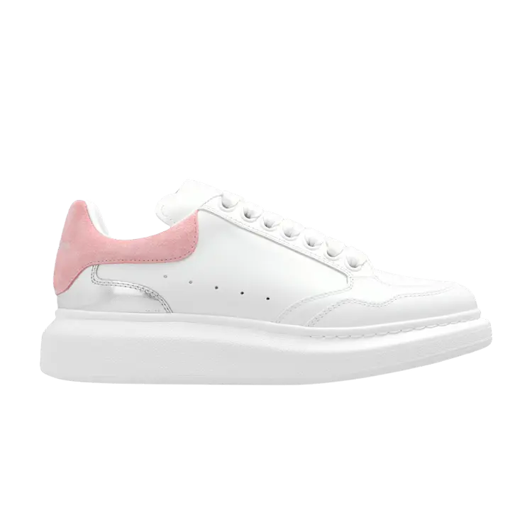 Кроссовки Alexander McQueen Wmns Oversized Sneaker 'White Cherry Blossom Pink', белый