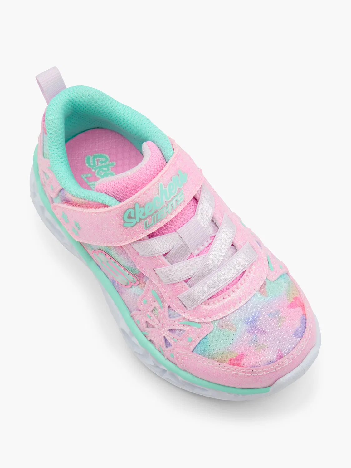 Детские кроссовки с подсветкой Skechers KAYLEIGH 3, розовый — фото 2