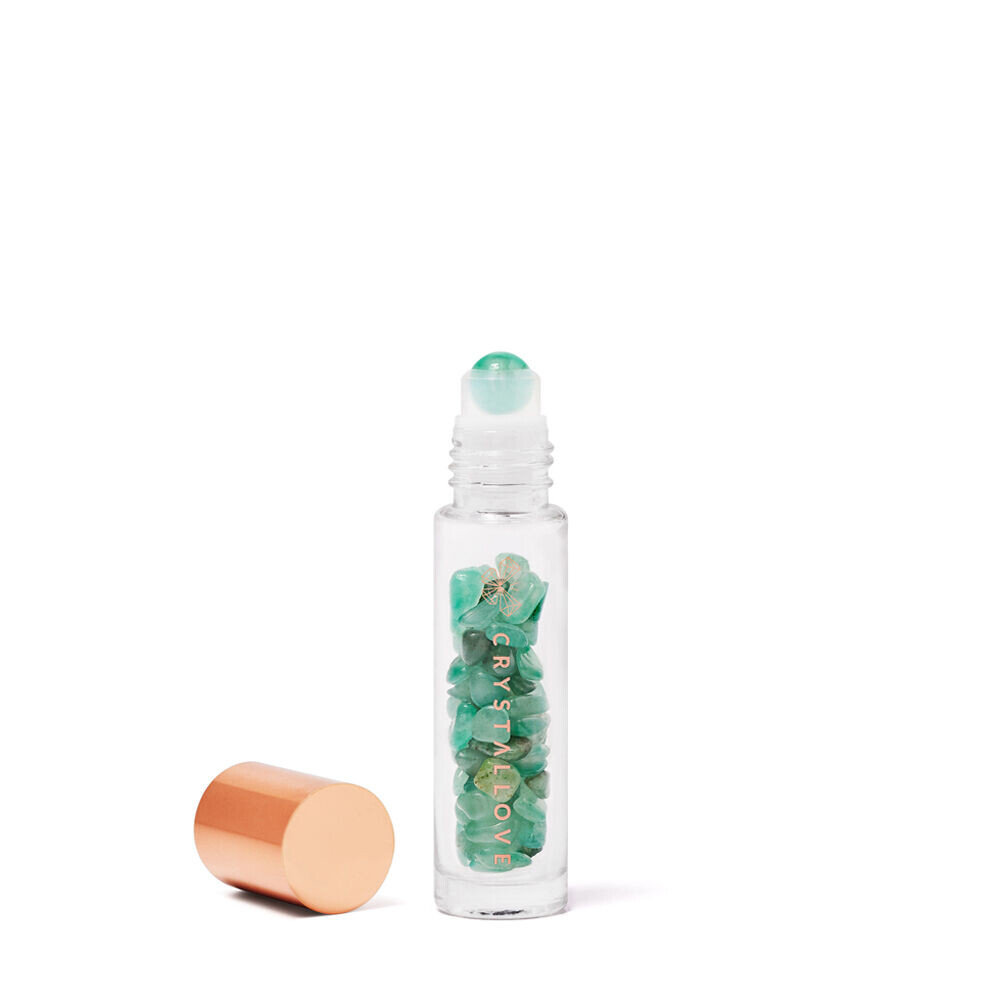 

Crystallove Crystal Collection бутылка для масла с кристаллами авантюрина, емкость 10мл, 1 шт.
