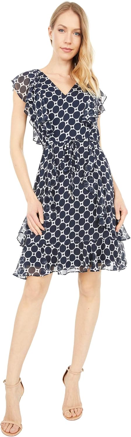 

Женское платье Tommy Hilfiger Humming Garden, Ivory/Sky Captain