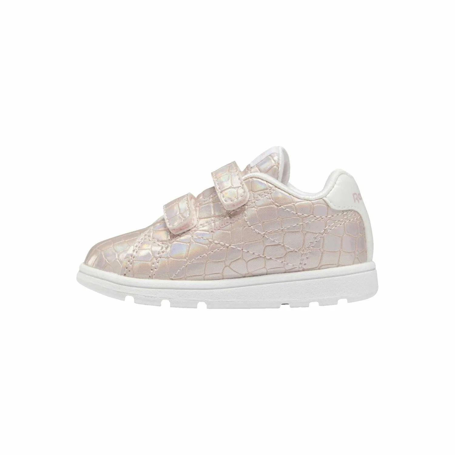 Детские кроссовки с блестками Royal Complete CLN 2 Reebok, Rosa Weiss — фото 2