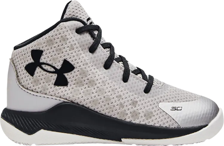 

Кроссовки Under Armour Curry 1 Retro TD Black History Month, серый