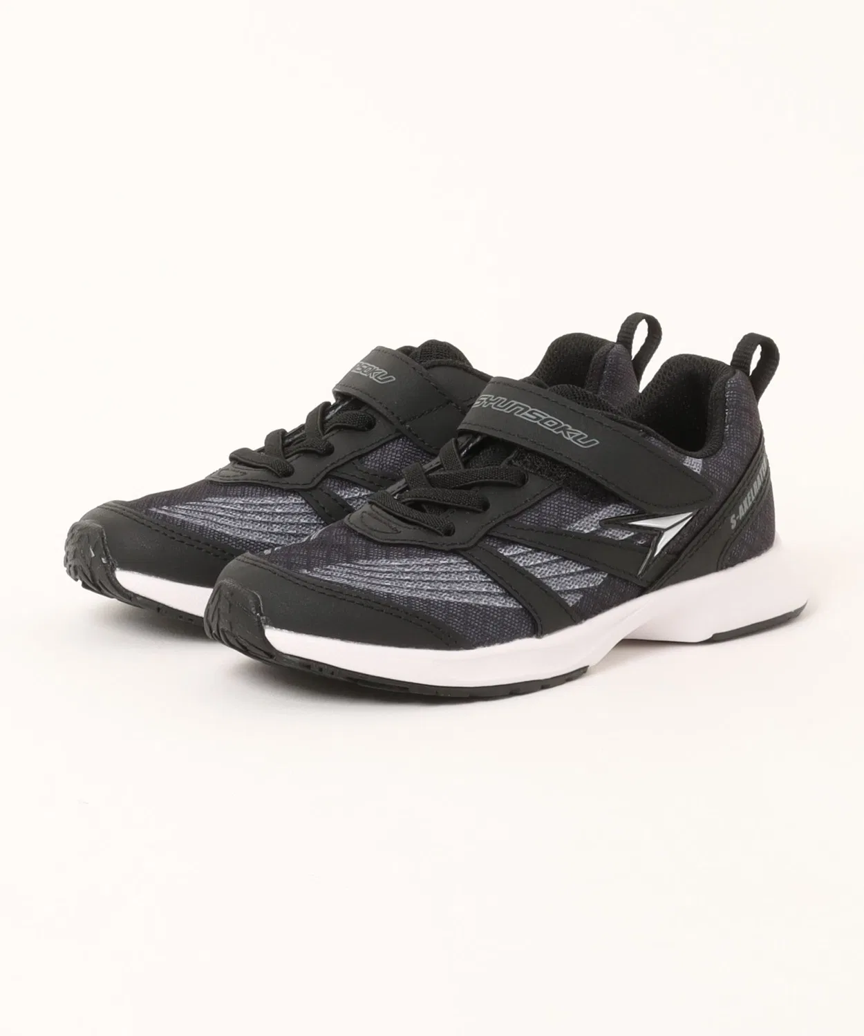 Детские кроссовки с асимметричной подошвой JJ-264 Shunsoku, Black