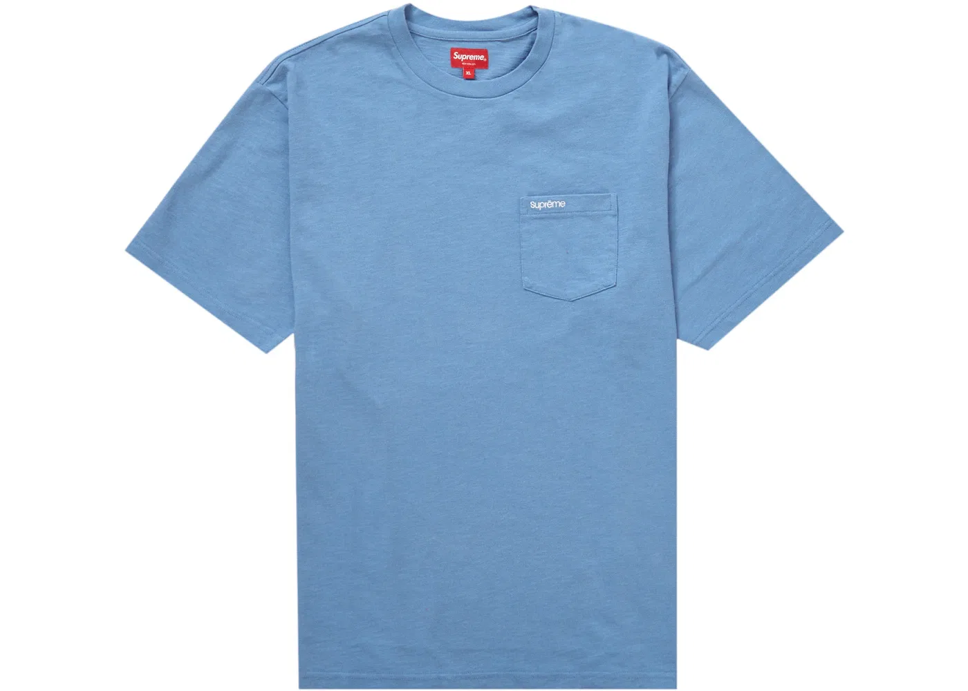 Мужская футболка с карманом Pocket Tee Supreme, цвет Light Slate