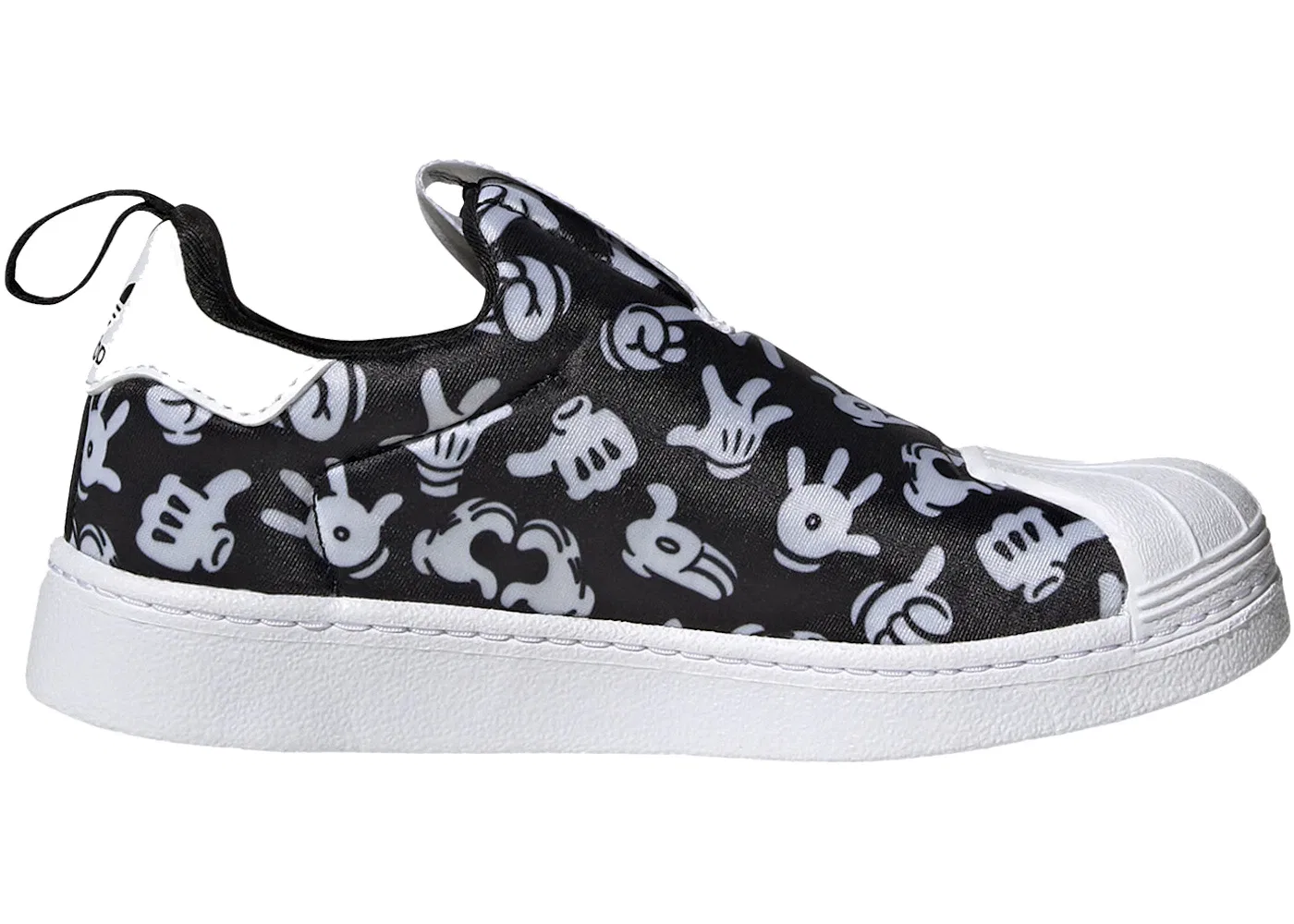 Детские кроссовки Lifestyle Adidas Superstar 360, Core Black/Cloud White/Core Black
