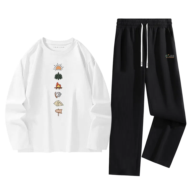 Детский спортивный комплект Tonlion, Цвет White Black