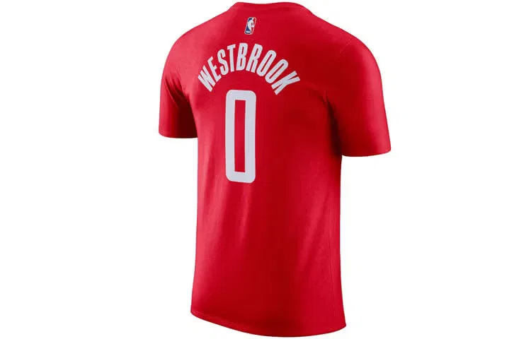 Футболка баскетбольная с принтом Rockets Russell Westbrook Nike, разноцветная