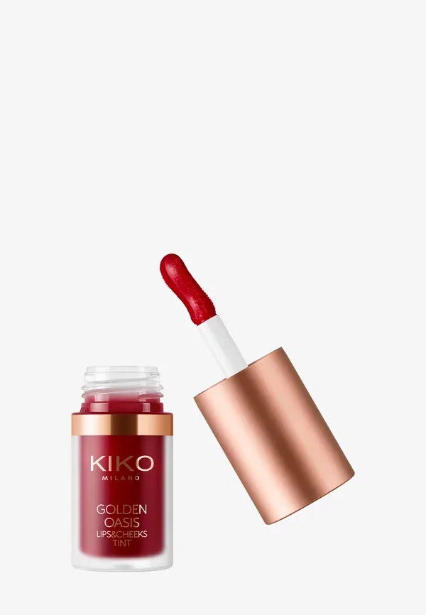 Тинт для губ и щек Golden Oasis 4.5 мл Kiko Milano, цвет lady in red