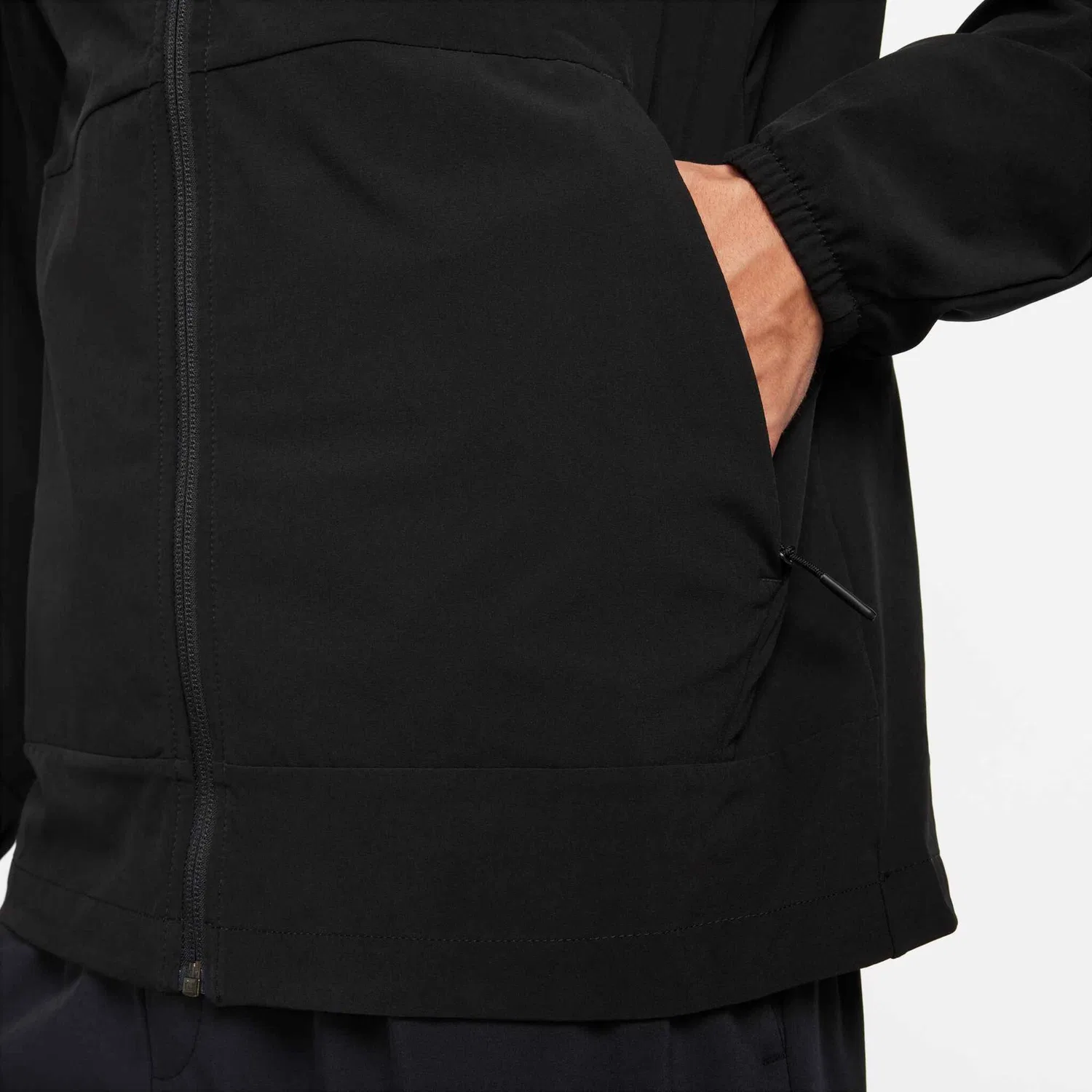 Мужская тренировочная куртка с водонепроницаемым покрытием Nike, Black — фото 3