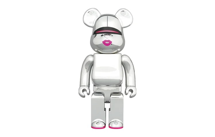 

Виниловая фигурка Be@rbrick Sorayama X 2g Silver Ver, 70 см