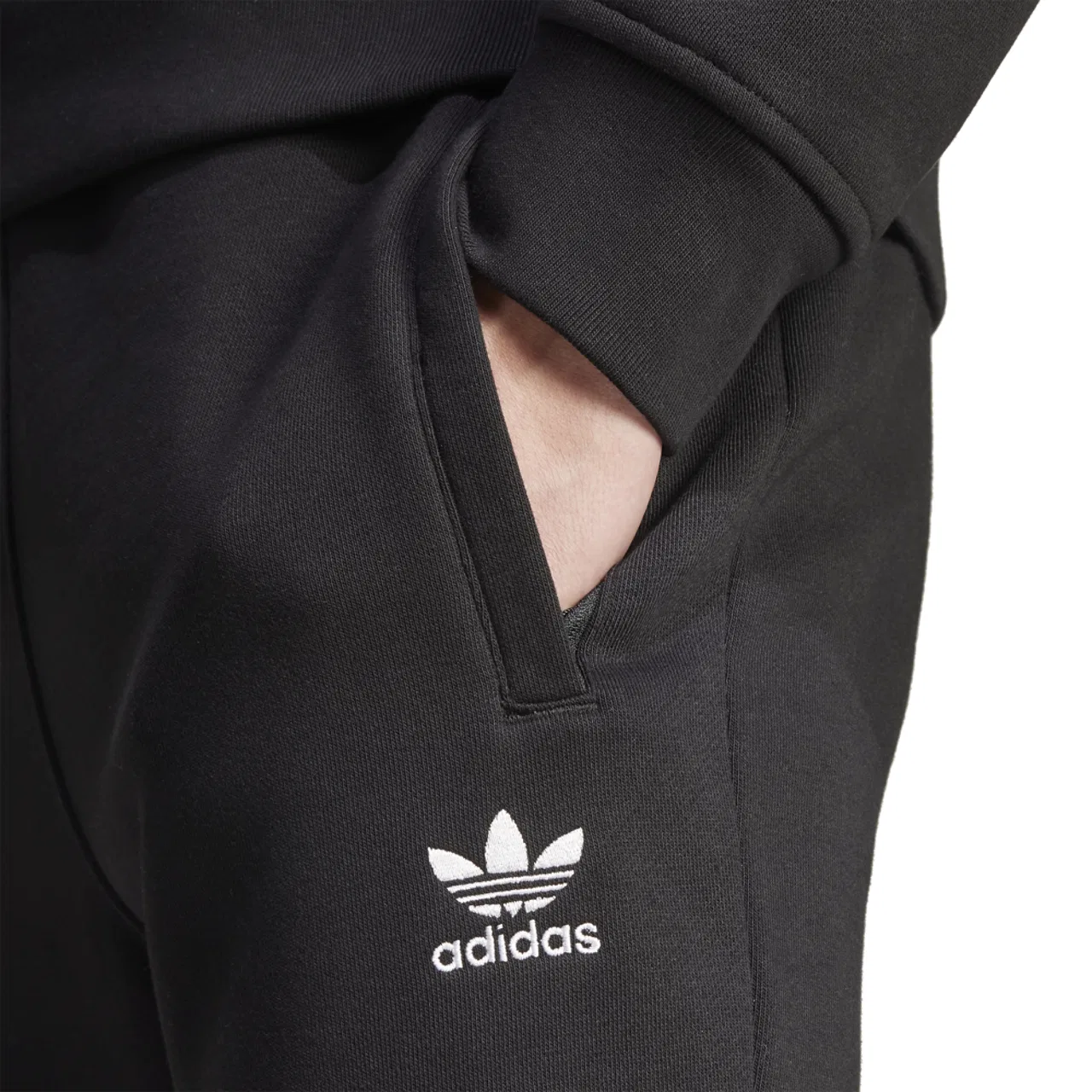 Мужские брюки Lifestyle Trefoil Essentials Adidas, черный — фото 4