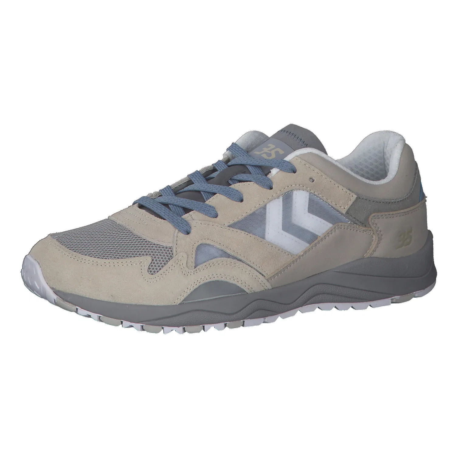 Детские кроссовки с замшевым верхом Edmonton 3S Suede Hummel, Beige Grau