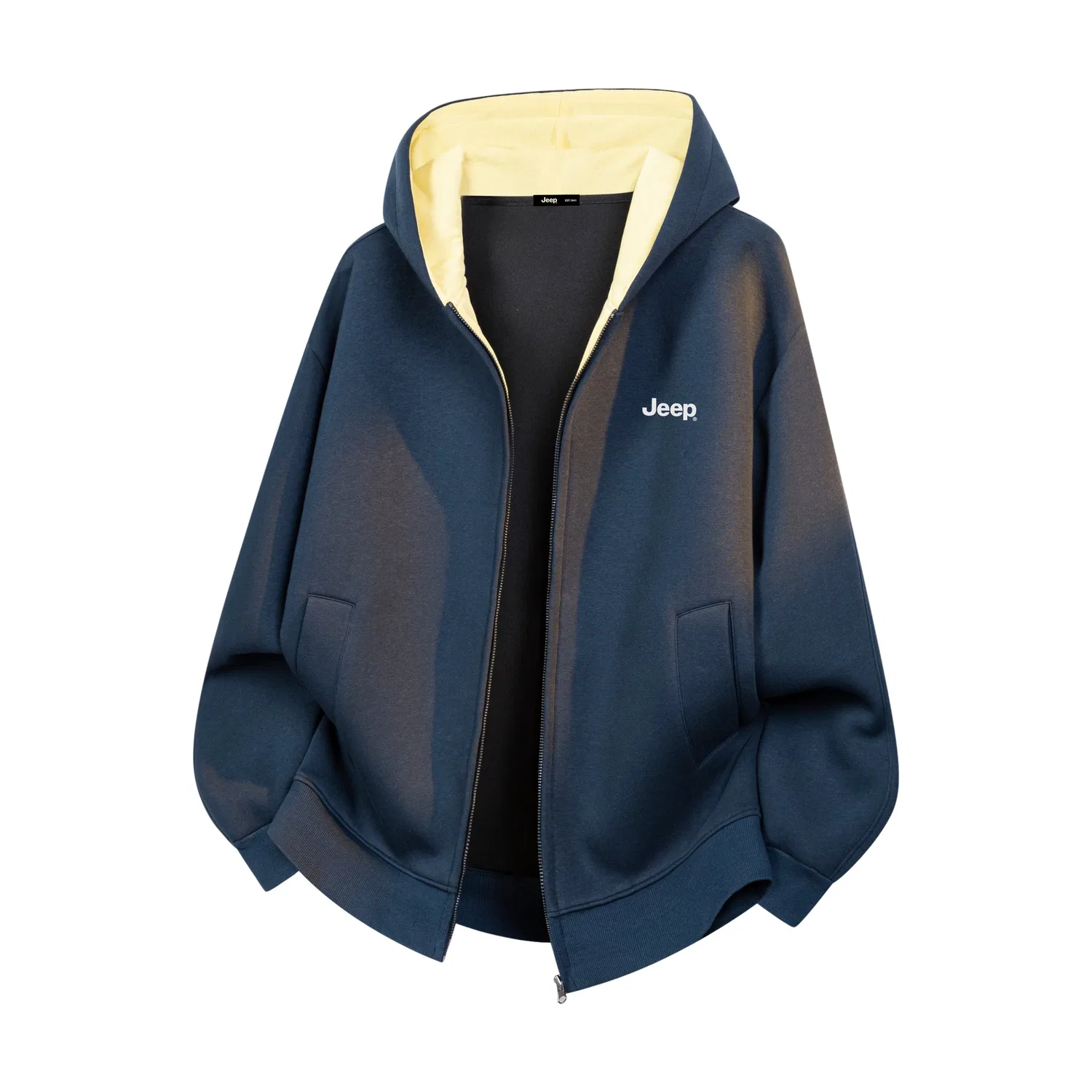 Детский свитшот с флисовой подкладкой Jeep Leisure Collection, Navy Blue (Fleece-Lined)