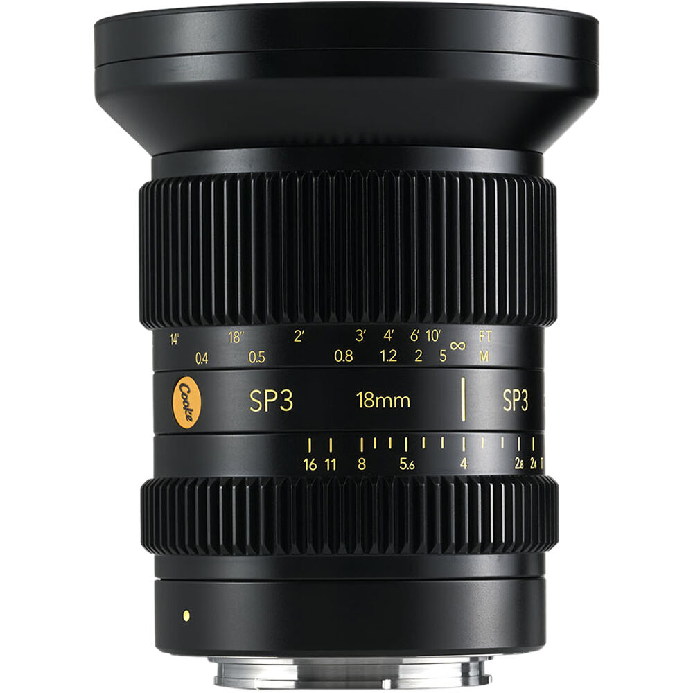 

Полнокадровый объектив Cooke SP3 18 мм T2.4 с фиксированным фокусным расстоянием (Sony E, футы/метры)