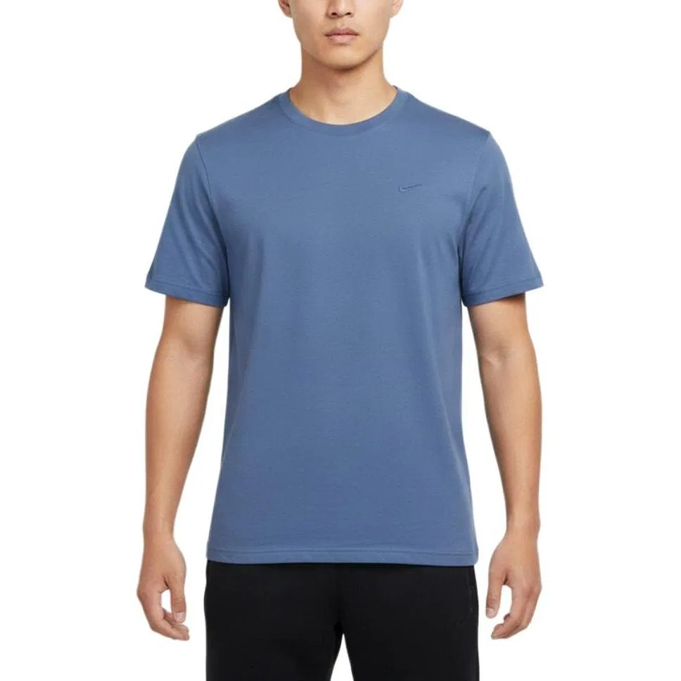 Мужская футболка с круглым вырезом Nike, Цвет Blue