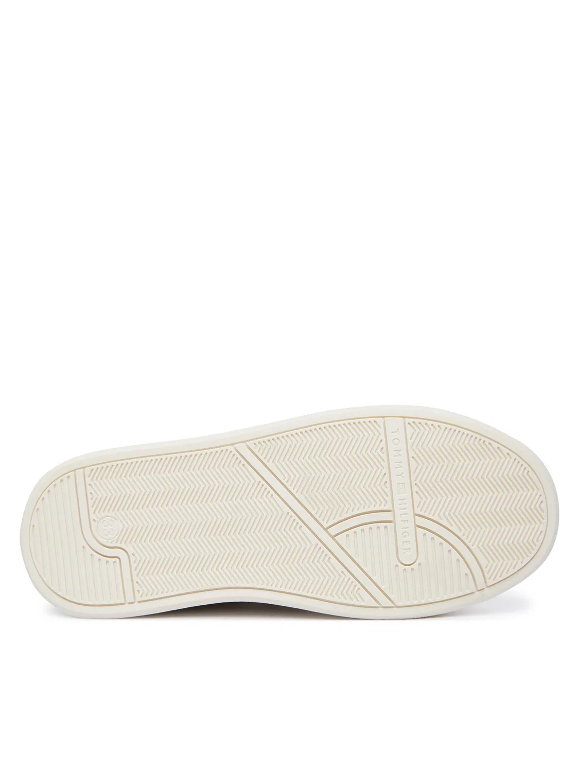 Кроссовки для девочки Low Cut Velcro Sneaker Tommy Hilfiger, светло-бежевый — фото 4