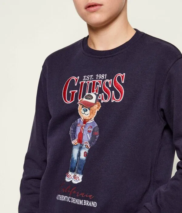 Детская толстовка Guess, Blu Marino — фото 4