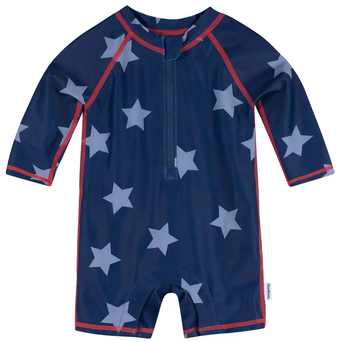 Детский рашгард для мальчиков с длинным рукавом Gerber, Blue