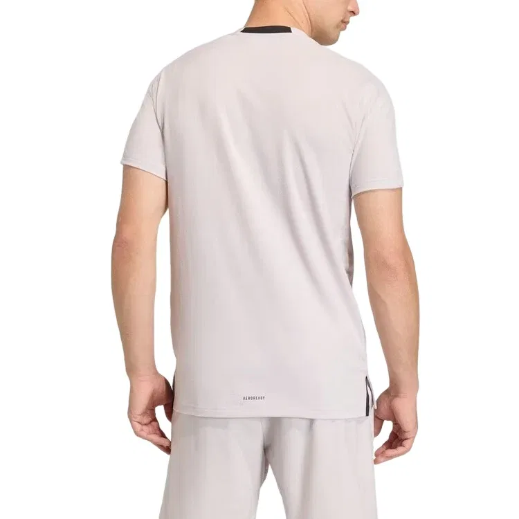 Мужская футболка для тренировок Training Workout T-Shirt Asia Sizing 'Ice Purple' adidas, Ice Purple — фото 3