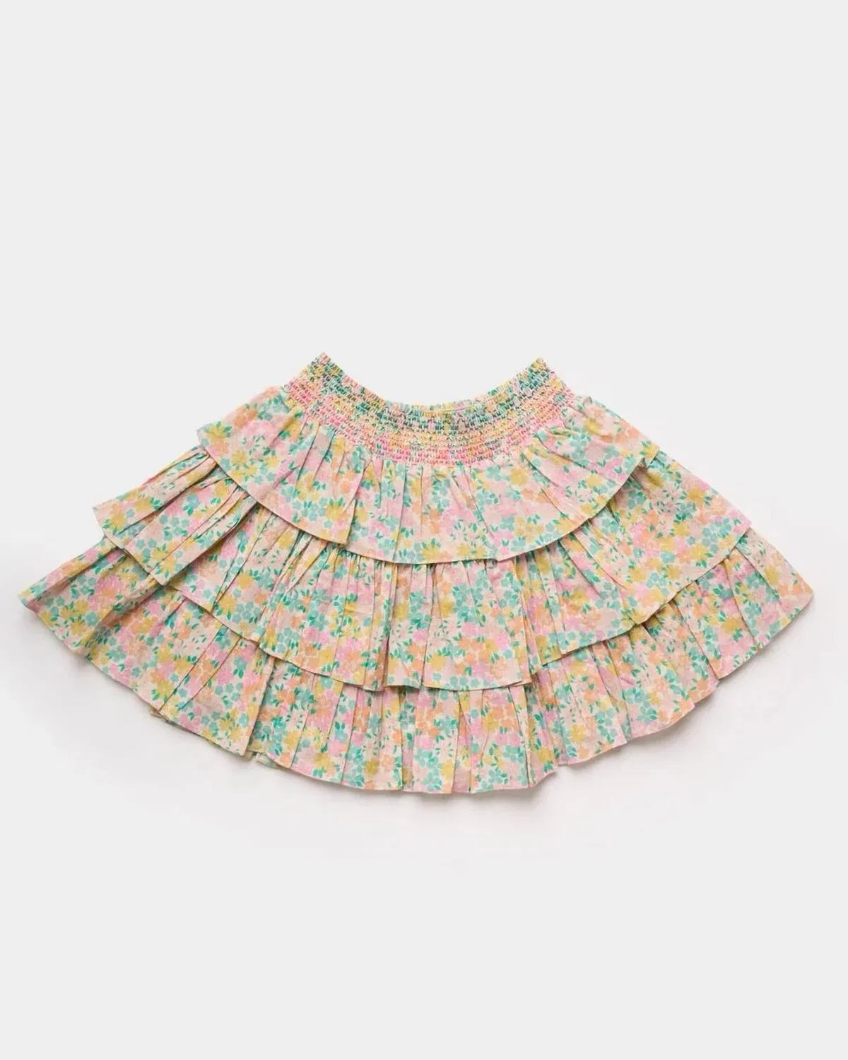 Детская юбка с цветочным принтом Melissa Floral Early Sunday, Emma Mint Print — фото 3