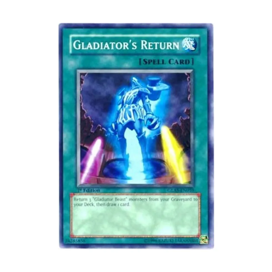 

CCG Возвращение гладиатора (Обычный), Yu-Gi-Oh - Gladiator's Assault - Singles