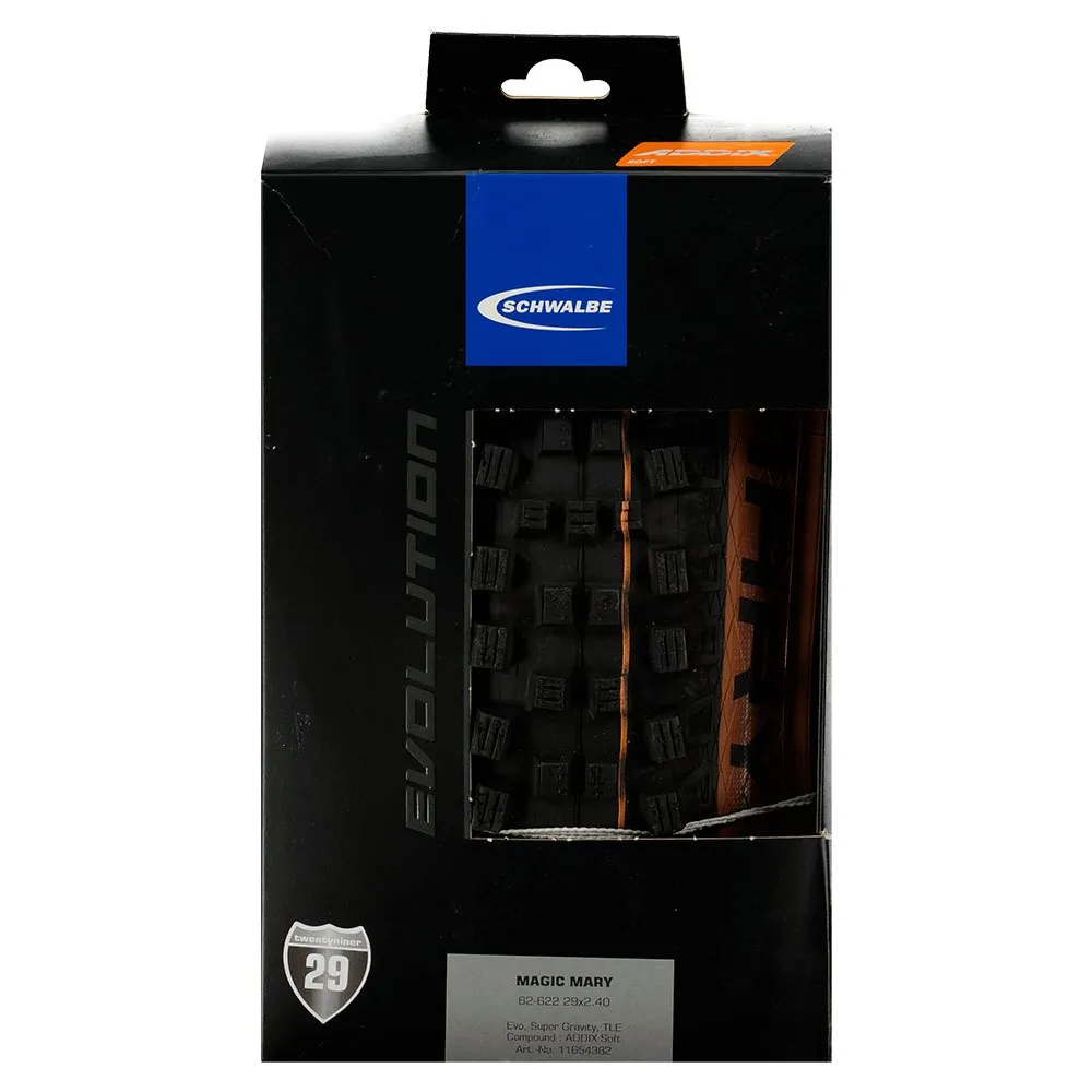 

Шина для горного велосипеда Schwalbe Magic Mary Addix Soft Super Gravity Tubeless 29´´ x 2.40, коричневый