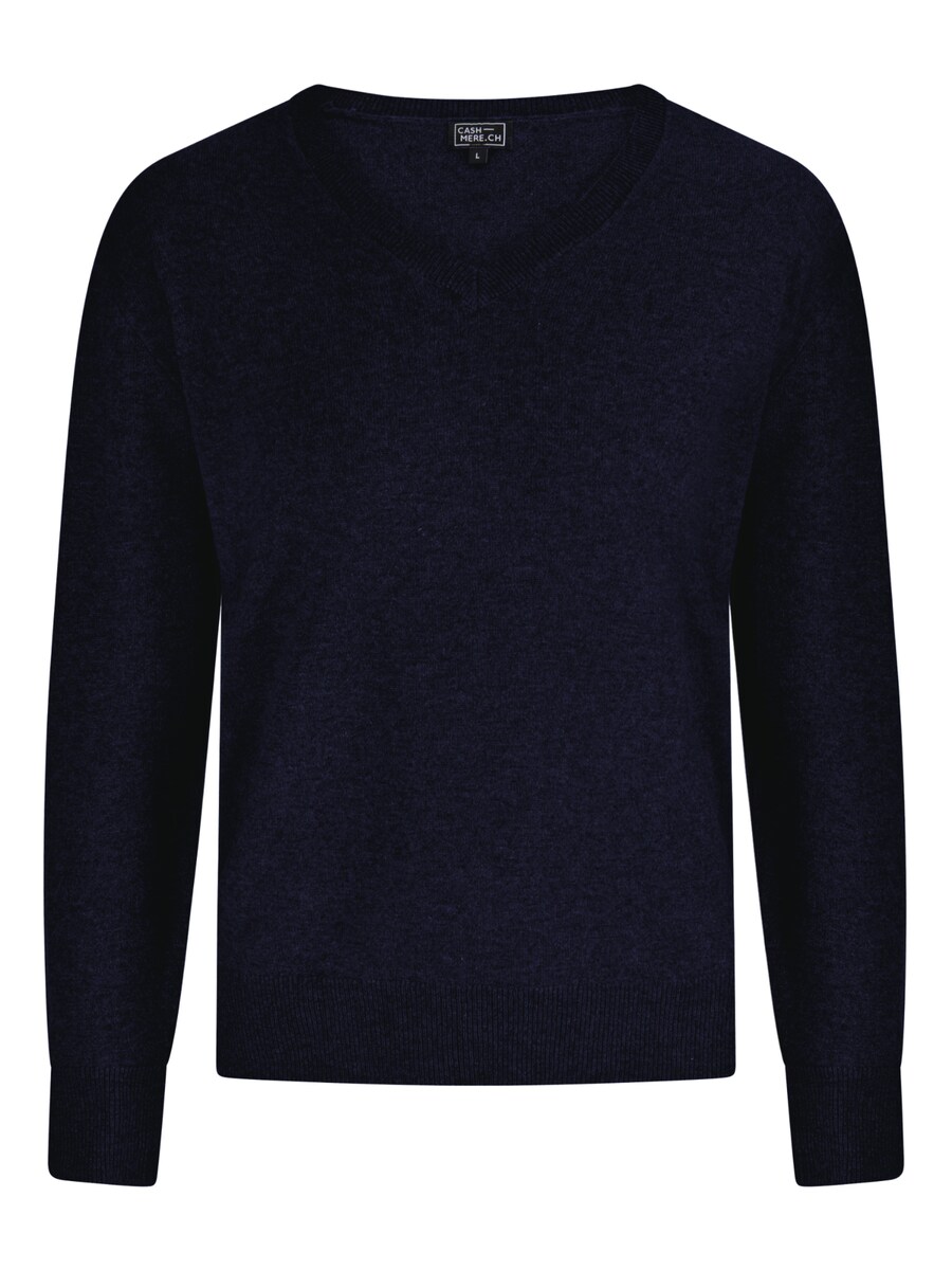 

Свитер с v-образным вырезом CASH-MERE.CH Sweater, морской синий